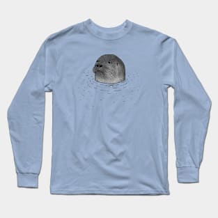 Sad Seal Long Sleeve T-Shirt